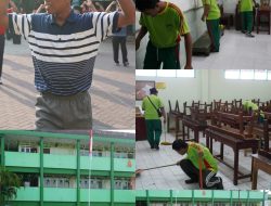 SMK YPM 1 Taman Sidoarjo Tunjukkan Kekompakan Melalui Senam dan Ro’an Menyambut Tahun Ajaran Baru