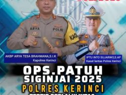 Operasi Patuh Siginjai, Ini Jadwal dan Pelanggaran yang Jadi Sasaran