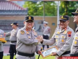 Polsek Kersana Sabet Juara Lomba Kebersihan Dalam Rangka HUT Bhayangkara ke-79
