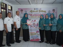 Ketua TP. PKK Kabupaten Asahan Sosialisasikan dan Monitoring IVA Test di Kecamatan Aek Songsongan