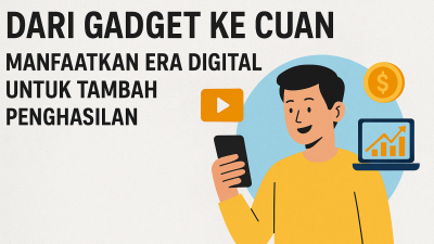 Dari Gadget ke Cuan: Manfaatkan Era Digital untuk Tambah Penghasilan