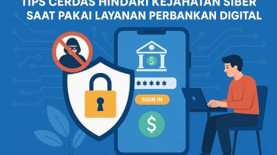 Tips Cerdas Hindari Kejahatan Siber Saat Pakai Layanan Perbankan Digital