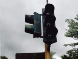 Dishub Kota Sungaipenuh Dinilai Tutup Mata, Traffic Light Mati Total Ancam Keselamatan Warga