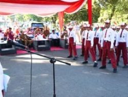 Wabup Bondowoso Buka Lomba PBB HUT RI ke-80: Bentuk Generasi Muda yang Disiplin dan Cinta Tanah Air