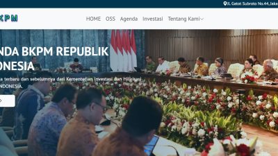BKPM RI, Portal Resmi Kementerian Investasi dan Hilirisasi Republik Indonesia