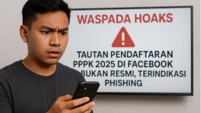 Waspada Hoaks, Tautan Pendaftaran PPPK 2025 di Facebook Terindikasi Phishing