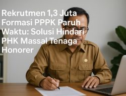 Rekrutmen 1,3 Juta Formasi PPPK Paruh Waktu: Solusi Hindari PHK Massal Tenaga Honorer