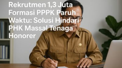 Rekrutmen 1,3 Juta Formasi PPPK Paruh Waktu: Solusi Hindari PHK Massal Tenaga Honorer