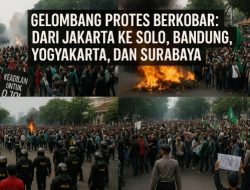 Gelombang Protes Berkobar: Dari Jakarta ke Solo, Bandung, Yogyakarta, dan Surabaya