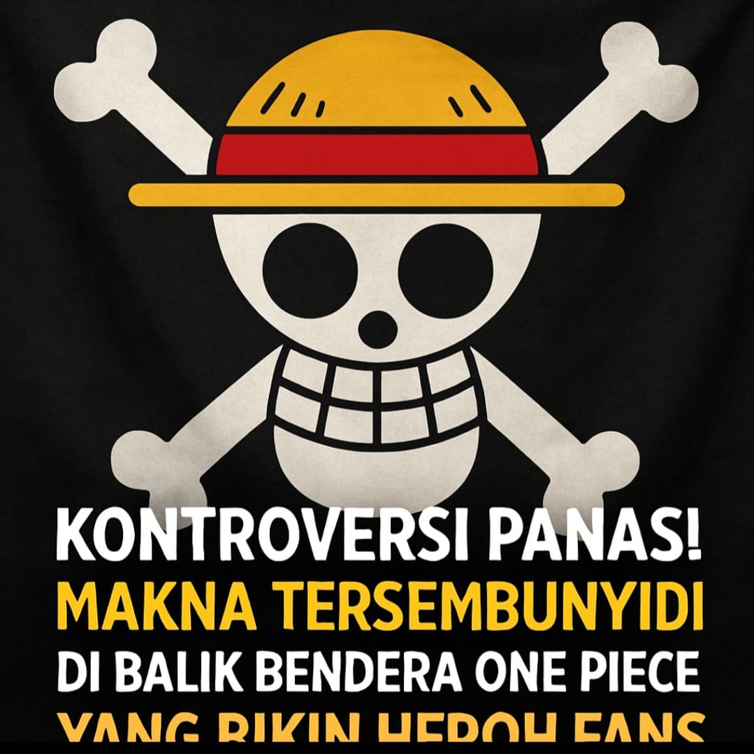 Kontroversi Panas! Makna Tersembunyi di Balik Bendera One Piece yang Bikin Heboh Fans