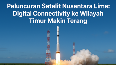 Peluncuran Satelit Nusantara Lima, Digital Connectivity ke Wilayah Timur Makin Terang