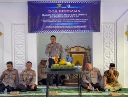 Satlantas Polres Kerinci Gelar Doa Bersama Peringati Hari Lalu Lintas Bhayangkara ke-70