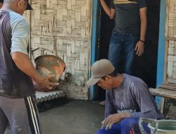 Kades Curah Nongko Berikan Bantuan 50 Rumah Warga Layak Huni