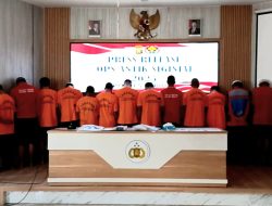 Satres Narkoba Polres Kerinci Ringkus 21 Tersangka dalam Operasi Antik Siginjai 2025