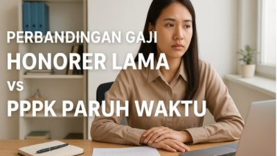 Perbandingan Gaji Honorer Lama vs PPPK Paruh Waktu 2025 di Berbagai Provinsi