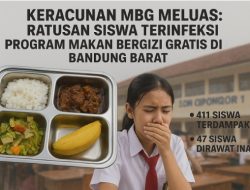 Keracunan MBG Meluas: Ratusan Siswa Terinfeksi Program Makan Bergizi Gratis di Bandung Barat