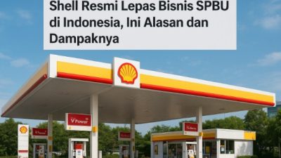Shell Resmi Lepas Bisnis SPBU di Indonesia, Ini Alasan dan Dampaknya