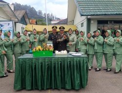 Wujudkan TNI Profesional dan Dicintai Rakyat, Kodim 0417/Kerinci Gelar Upacara HUT ke-80