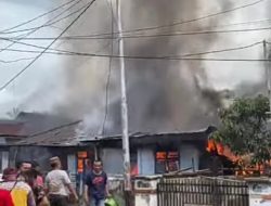 Api Mengamuk di Kerinci: Enam Rumah Warga Pendung Hilir Hangus, Kerugian Capai Ratusan Juta