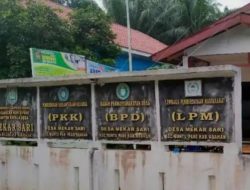 Diduga Langgar Disiplin, Oknum Sekdes di Kabupaten Asahan Jarang Ngantor