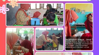 UPT Puskesmas Blega Laksanakan Kegiatan BIAS DT untuk Siswa Kelas 1, 2 dan 5 SD/MI