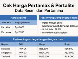 Cek Harga Pertamax & Pertalite: Data Resmi dari Pertamina