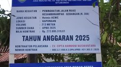 Proyek Peningkatan Jalan Ruas Diduga Gunakan Material Ilegal, APH Diminta Turun Tangan