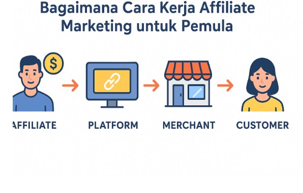 Bagaimana Cara Kerja Affiliate Marketing untuk Pemula