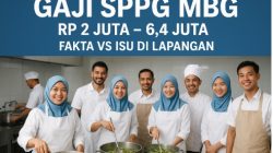 Gaji SPPG MBG Rp 2 Juta – 6,4 Juta: Fakta vs Isu di Lapangan