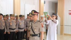 Serah Terima Jabatan Kabagops Polres Kerinci Berlangsung Khidmat di Aula Tathya Dharaka