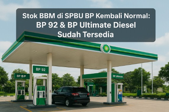 Stok BBM di SPBU Kembali Normal: BP 92 & BP Ultimate Diesel Sudah Tersedia
