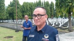 Ketua DPRD Palembang Ziarah Makam Pahlawan, NasDem Peringati HUT ke-14 di Palembang