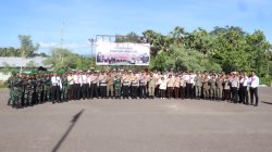 Kapolres Nagekeo Pimpin Apel Gelar Pasukan Operasi Zebra Turangga 2025