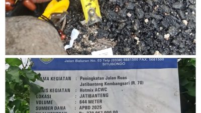 Aktivis dan Tokoh Masyarakat Setempat Sorot Proyek Hotmik Terindikasi Asal-asalan