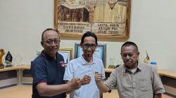 Silaturahmi ke PWI dan SMSI, Ketua KI Jatim Mantapkan Kolaborasi Keterbukaan Informasi