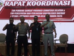 Pemprov Sumsel Perkuat Digitalisasi Pajak Lewat Rapat Samsat dan TP2DD
