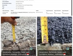 Ketebalan Aspal di Kisaran 2cm Pengerjaan Overlay Ruas Jalan Tanah Abang Pagar Agung Diduga Tidak Sesuai Spek