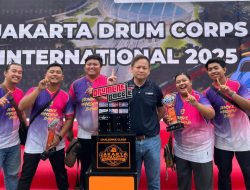 Jember Marching Band Bersinar di JDCI 2025, Sabet Juara Favorit dan Juara I Drumline Battle