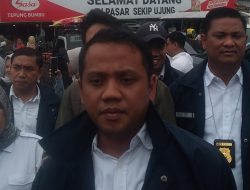 Jelang Nataru Kasat Reskrim Polresta Palembang Sidak Harga Pasar Sekip Ujung