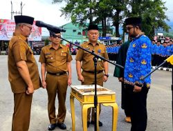 Wujudkan Pasaman Bangkit, Bupati Welly Suhery Lantik 1.862 PPPK Paruh Waktu Dihalaman Kantor Bupati