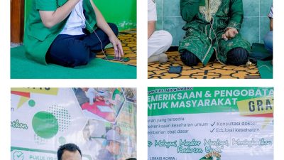 MWC NU Sukosari Gelar Baksos Pengobatan Gratis, Pasien Dapat Uang Saku