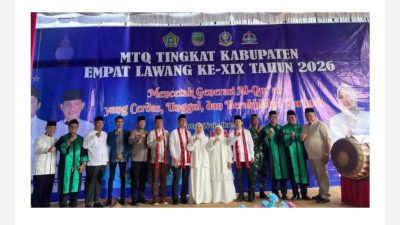 MTQ ke-XIX Resmi Dibuka, Joncik Muhammad: Bumi-kan Al-Qur’an untuk Empat Lawang