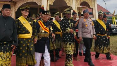 Sambut Bulan Suci Ramadan, Bupati Pelalawan Ikuti Tangkaian Prosesi Adat Belimau Sultan
