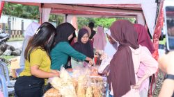 Kodim 0822 Bondowoso Gerakkan UMKM Lewat KDKMP, 250 Warga Gebang Padati Bazar Murah Ramadhan