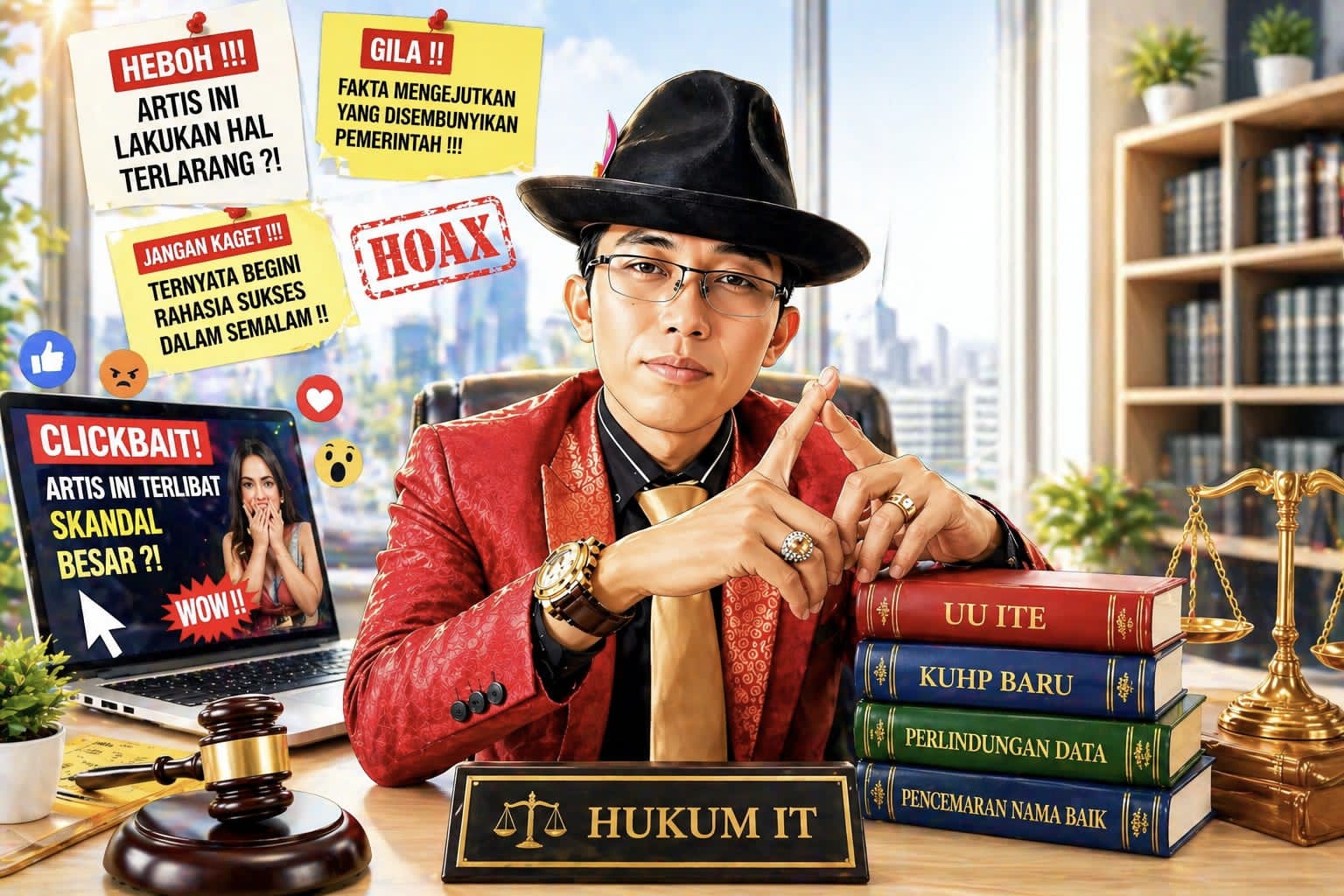 Clickbait dan Delik Informasi: Ancaman Pidana di Balik Konten Viral