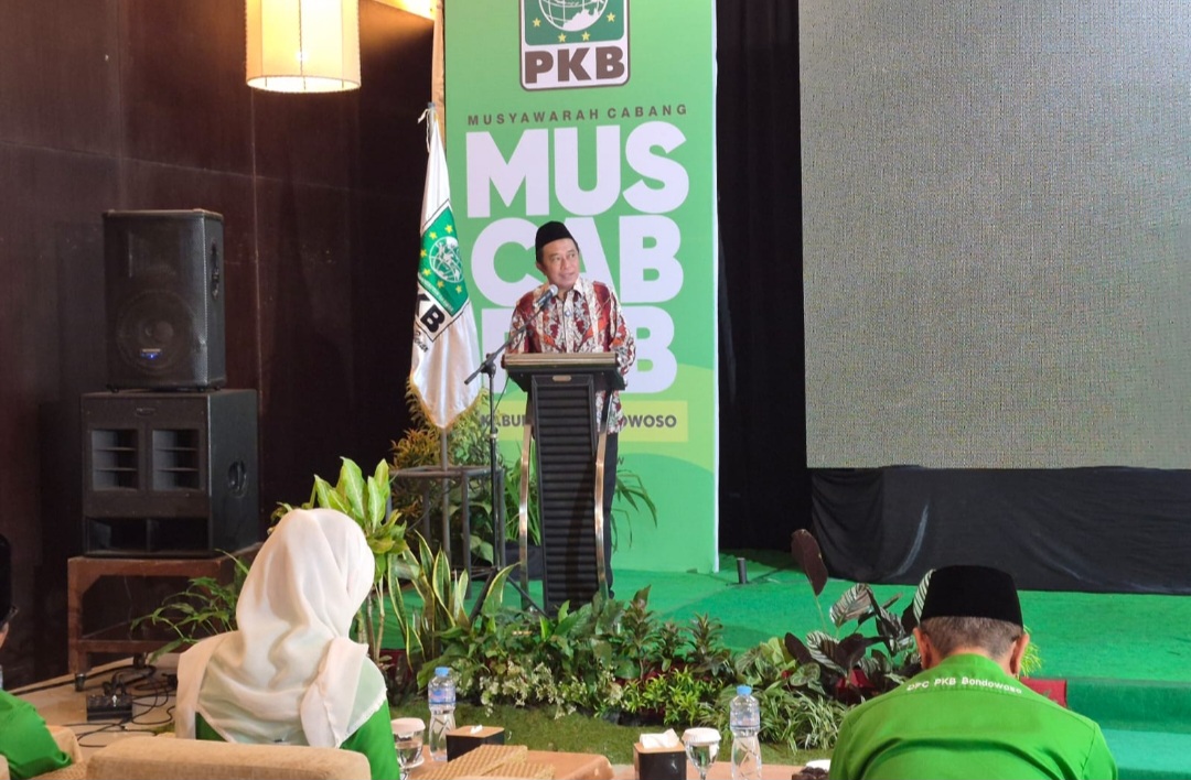 Hadiri Muscab PKB, Bupati Hamid Tegaskan Stabilitas Daerah Harga Mati