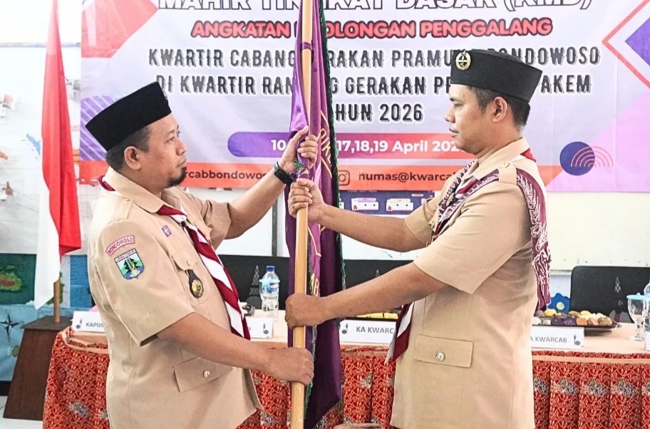 Dorong Regenerasi Pembina, Wabup Bondowoso Buka KMD Pramuka di Pakem