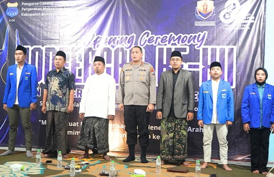 Hadiri Konfercab XV PMII, Wabup Bondowoso Soroti Penguatan Kaderisasi dan Peran Mahasiswa