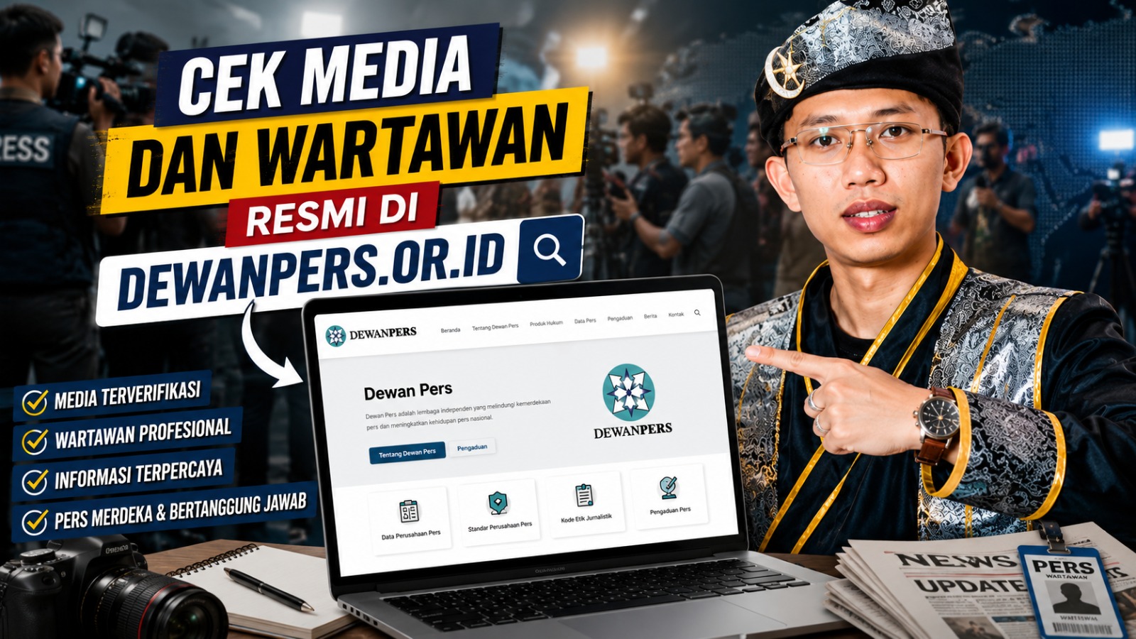 PENTING! Lord Habaib Beri Tutorial Masyarakat Cek Wartawan dan Media Resmi