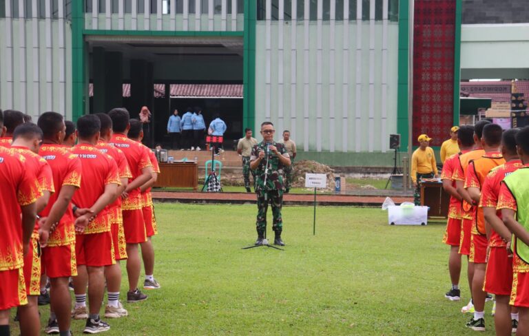 Semangat Prajurit Terus Menyala, Kodim 0402/OKI Gelar GARJAS Periodik Semester I